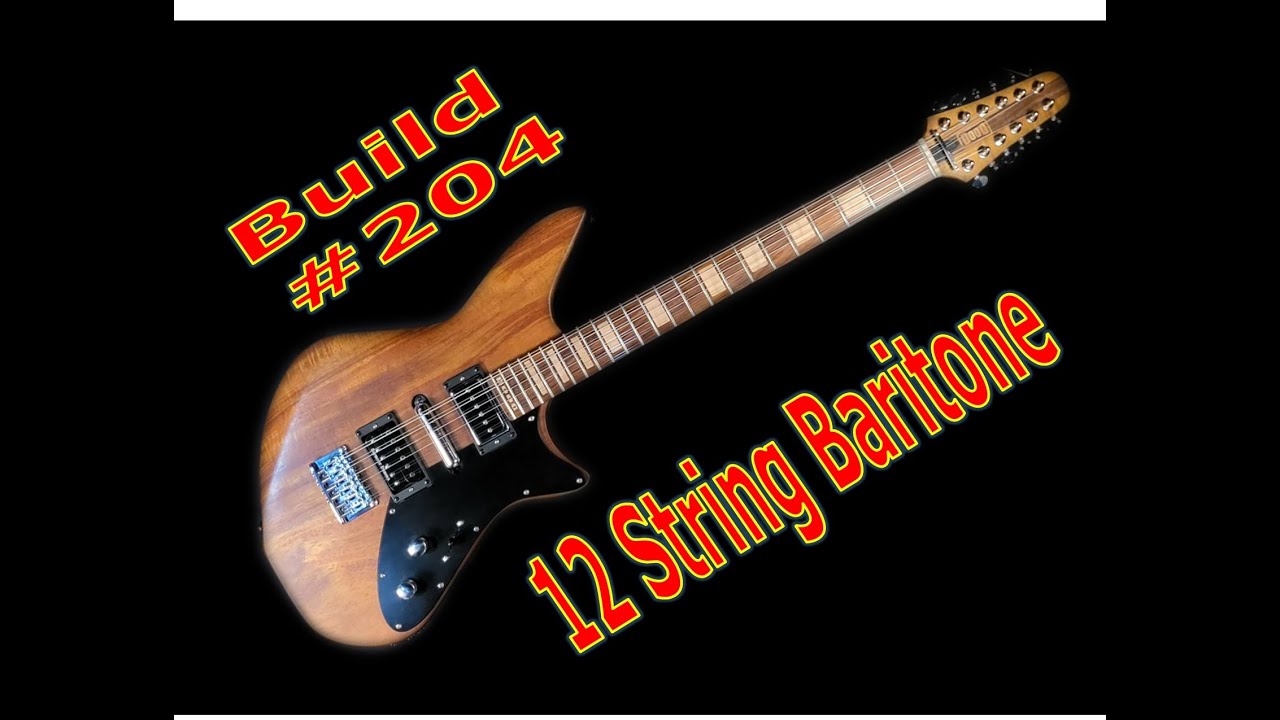 The Beatrice 12 String 28.5" Custom Baritone Guitar Build 