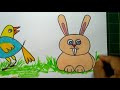 Rabbit drawing easy for beginners  how to draw a rabbit  arts ark