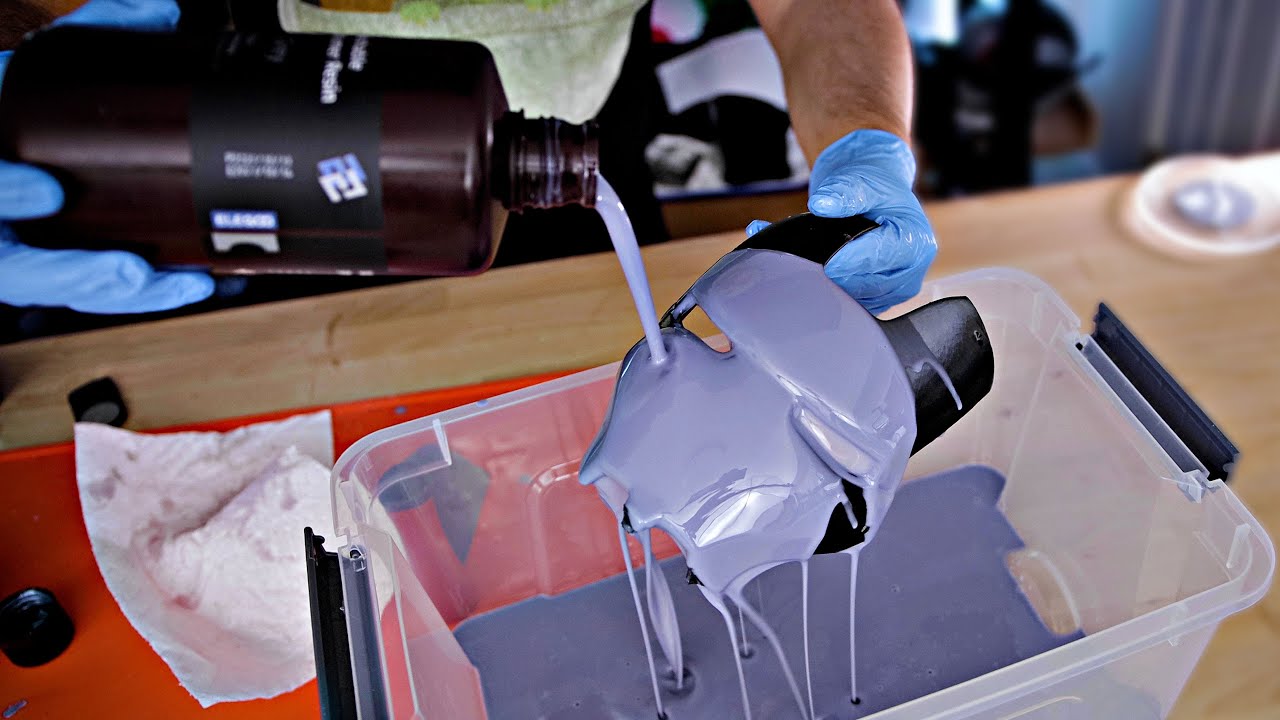 Лайфхак для 3D-печати — сглаживание 3D-печатных объектов с помощью смолы!