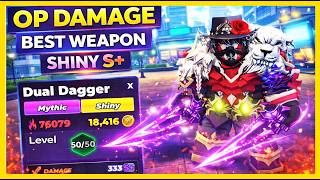 Op Damage The Best Weapon In Solo Hunters Dual Daggers Shiny S Tier Meta Sword