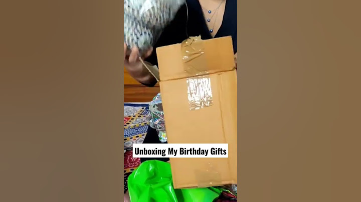 Unboxing My Birthday Gifts 😍 Part 2 #gift #viral #shorts #trending #youtubeshorts #viralshorts #yt