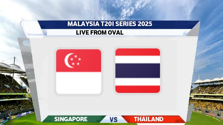 🔴 Live: Singapore vs Thailand | 6th Match – Malaysia T20I Series 2025 | Score & Highlights