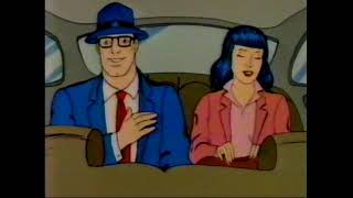 1986 AT&T - Clark Kent Animated Commercial