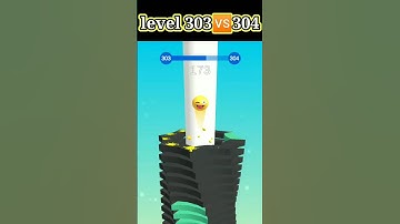 Stack Ball | Game Level 303 🆚 304 | Mobile Game Play | #Shorts