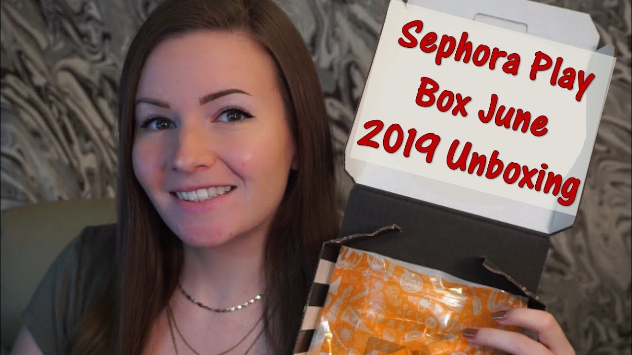 Sephora Play Box June 2019 Unboxing - YouTube