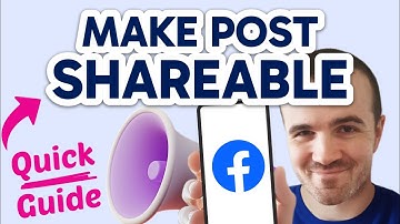 How to MAKE a Post Shareable on Facebook (Step by Step) 2025