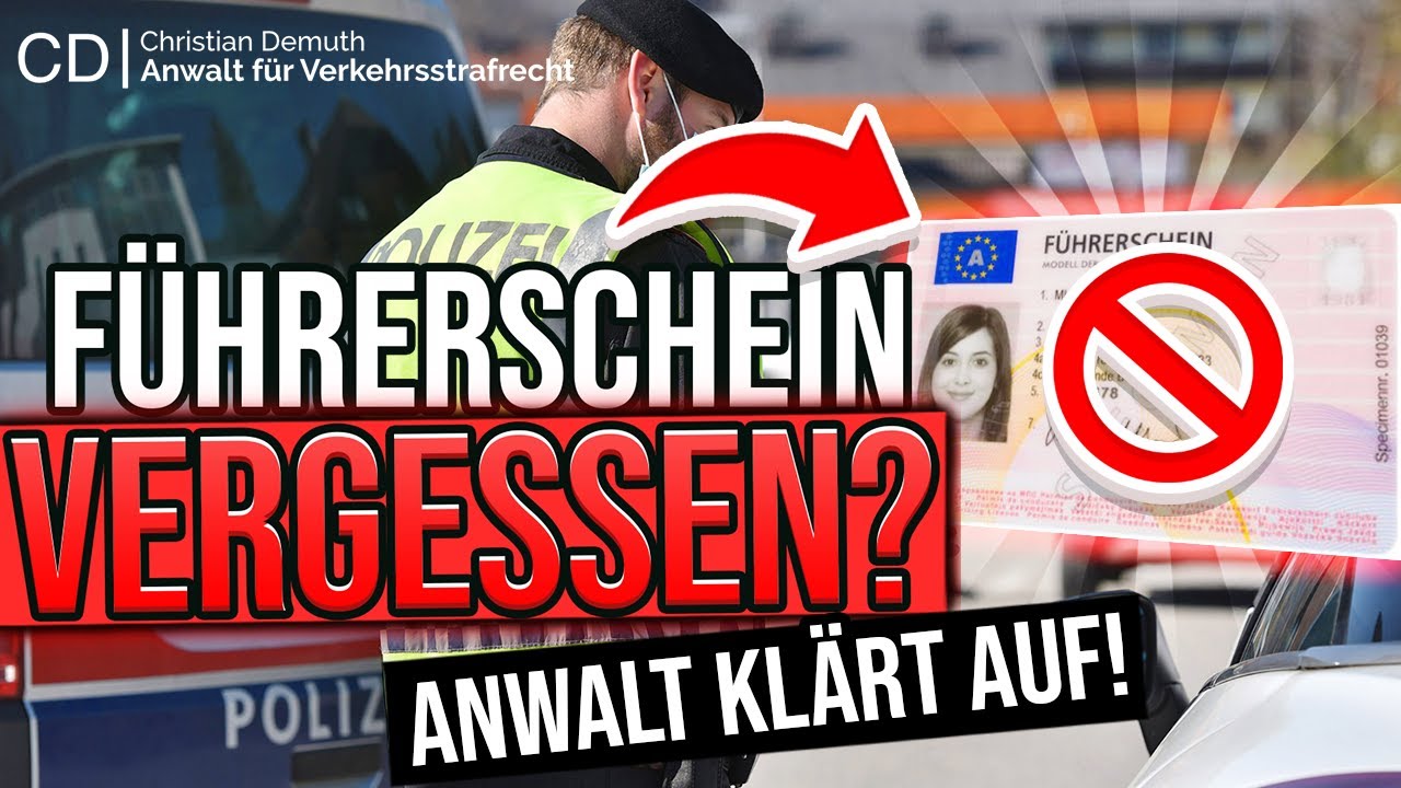 Was Passiert Wenn Man Führerschein Nicht Abgibt