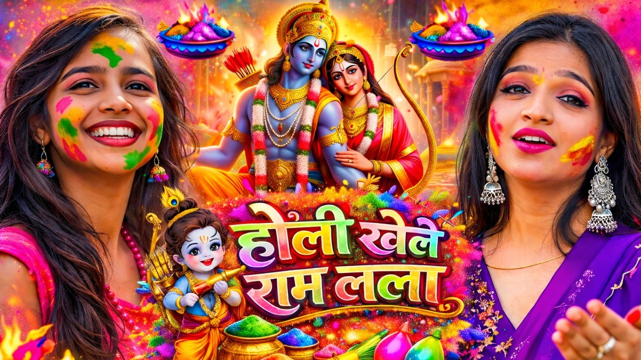 #Holi  | होली खेले राम लला | #Anjalibhardwaj | Holi Khele Ram Lala | Holi special Song 2026