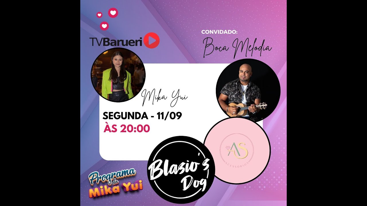 Boca Melodia | Programa Da Mika Yui – 11/09