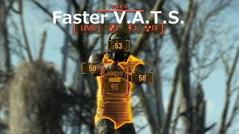 Adjustable VATS Speed - Fallout 4 mods