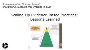 Robert Horner: Scaling Up Evidence Based Practices