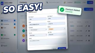 Adding New Contacts to CRM - Full Demonstration 2026