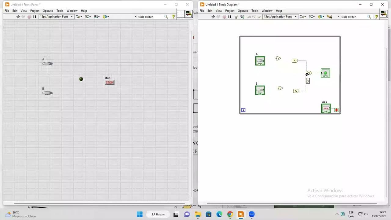 Pre Práctica 9: Introducción a Labview - Lab. Instrumentación ...