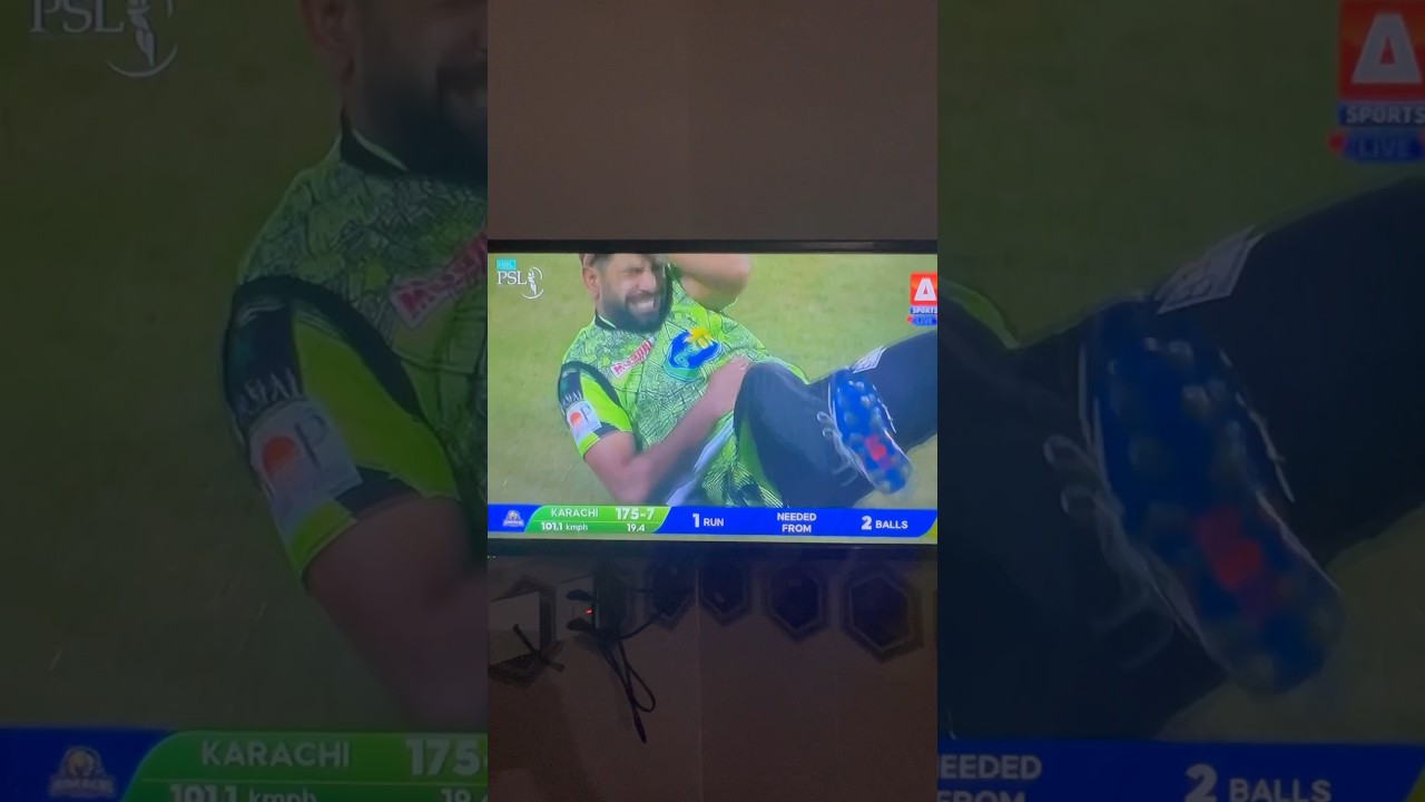 PSL Karachi Winning Shot 