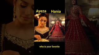 Ayeza khan Vs Hania Amir ||chandrat dressing #chand tara #trending #subscribe