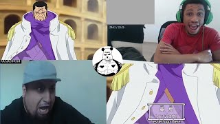 Admiral Fujitora Reveal Reaction Mashup - One Piece