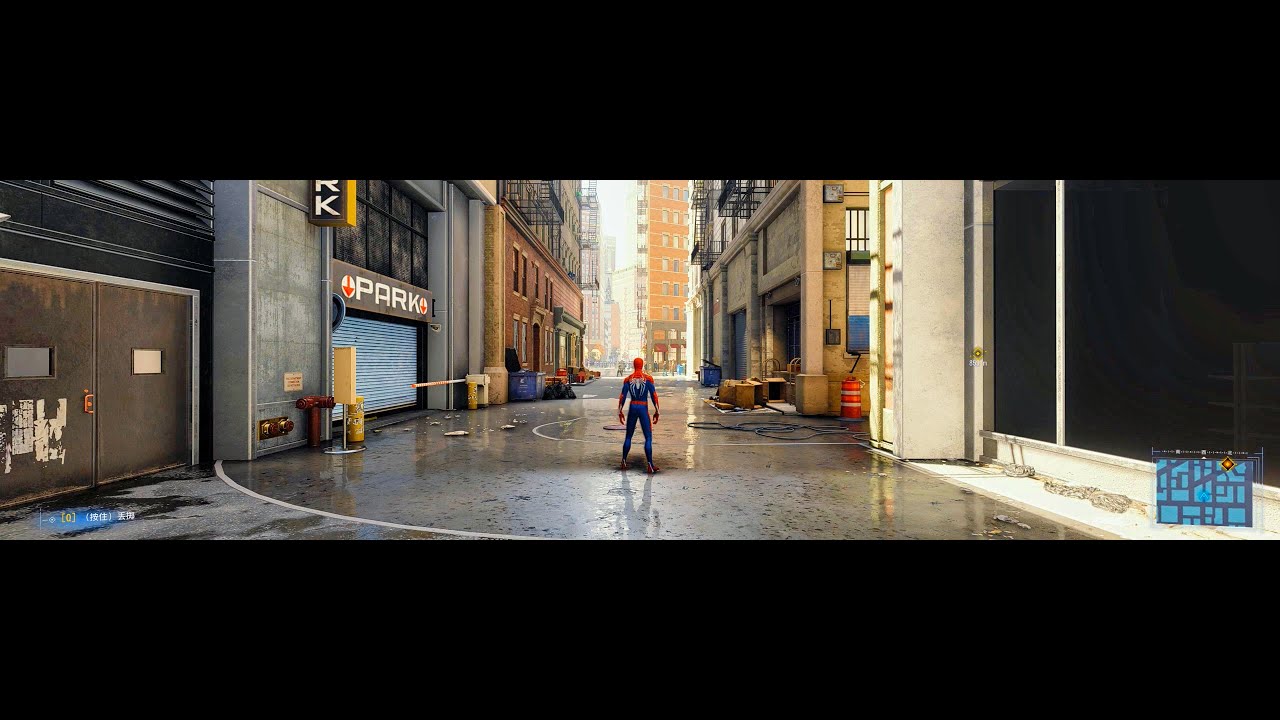 Marvel's Spider-man - 32:9 super Ultra-Wide Screen + Farcam - YouTube