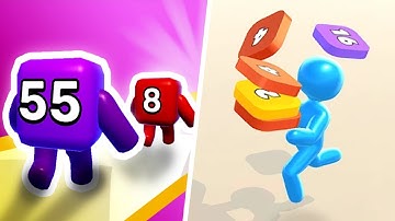 Level Up Numbers vs Idle 2048 Land  - Max Level Gameplay (Part 1)