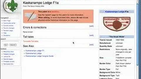 Wiki tip - User pages
