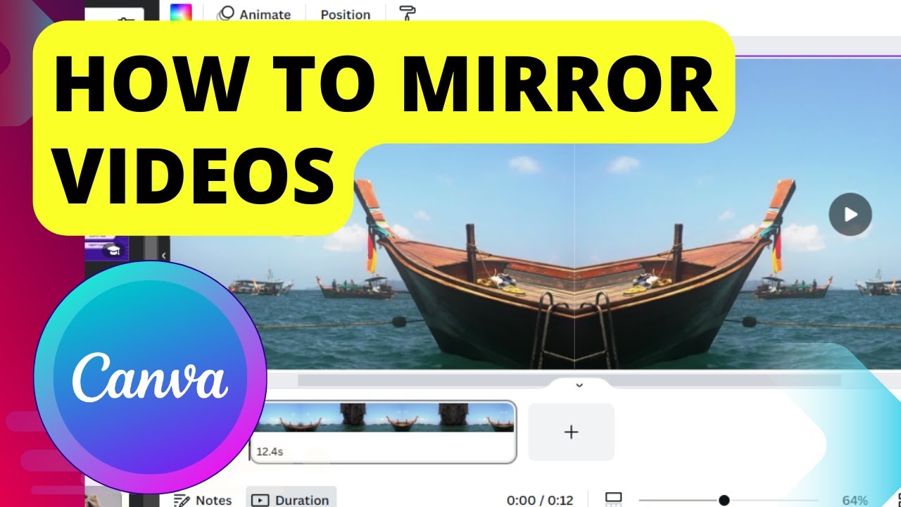 How To Mirror Video In Canva Easy Tutorial YouTube