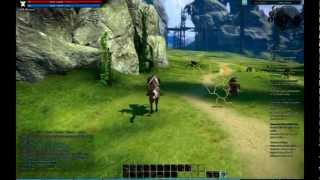 Tera NA CB2 Warrior PvE Questing Lvl 16-19 in Valley of Titans Part 1 of 5