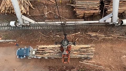 Vaagen Brothers Lumber - Crane Operators Point Of View