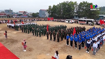 Huyện Sốp Cộp tổ chức thành công Lễ giao nhận quân năm 2025