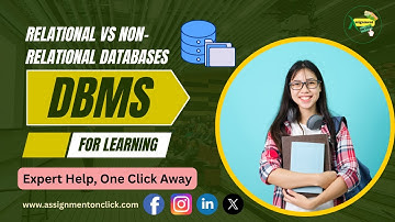 Relational vs Non-Relational Databases: Key Concepts and Use Cases |  @assignmentonclick