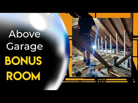 Video: How we built a bonus room over the garage for storage