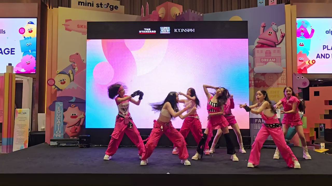 Drip - Babymonster cover dance by TingTing and friends, at ICONSIAM