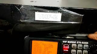 VHF Marine STR-6000A DSC Test Call l Secondmate's Guide