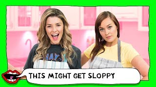 MYSTERY FOOD CHALLENGE with Grace Helbig & Mamrie Hart