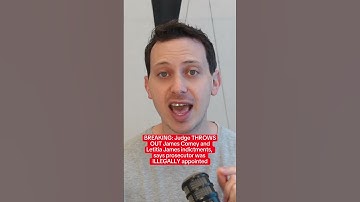 BREAKING: COMEY AND LETITIA JAMES