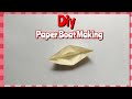 Easy DIY Paper Boat Making  | Origami Shorts