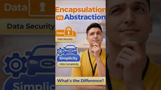 Encapsulation vs Abstraction in simple #interview #tutorial #csharp #encapsulation#abstraction #core
