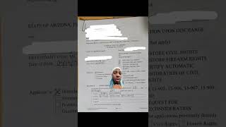 Gun Rights Restored to Violent Felon in Arizona #bigfelon #felonwithfirearms #gunrights #felon #fwf