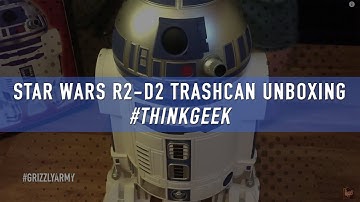 Star Wars R2-D2 Trashcan Unboxing #ThinkGeek
