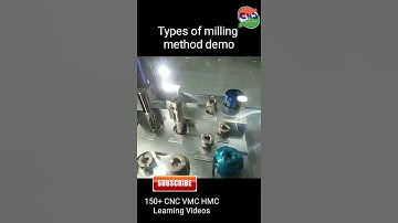 Types of milling methods in CNC VMC/HMC MACHINE #SHORTS
