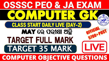 "Crack OSSSC PEO Exam with ease: Master Computer skills through this comprehensive online class!"