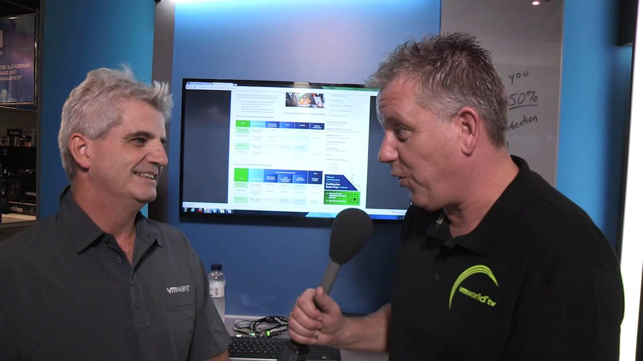 VMware's Andy Cary talks to Eric Sloof about the education available at VMworld 2015