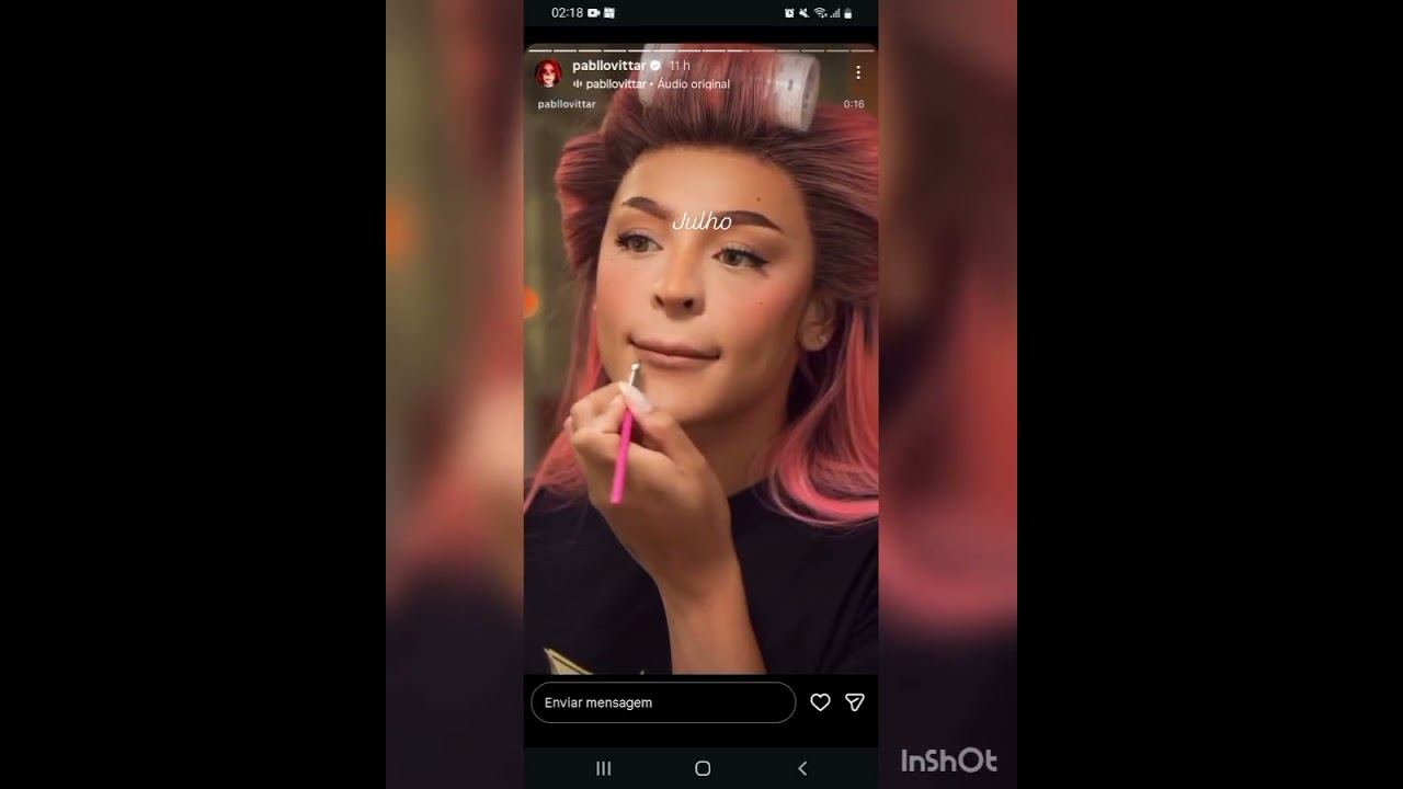 Pabllo Vittar Instagram Stories