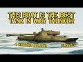 THIS BOAT IS THE BEST TANK IN WAR THUNDER - Object 906 in War Thunder - OddBawZ