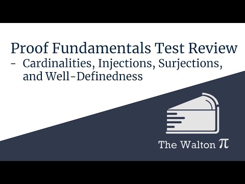 Proof Fundamentals Test