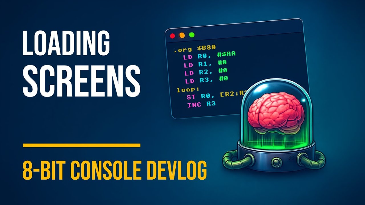 Giving My Virtual Console a Soul — 8-bit Loading Screens Arrive! (Part ...