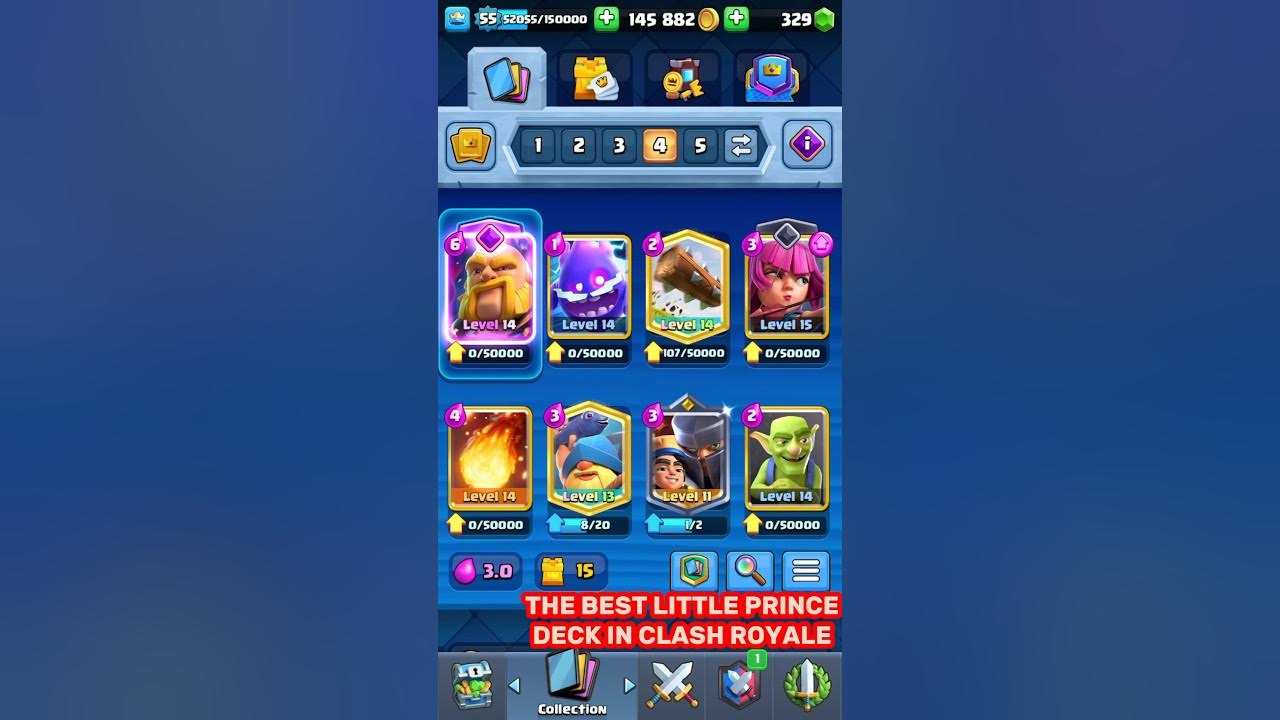 The five BEST decks with the Little Prince in Clash Royale! #littlepri, little prince clash royale