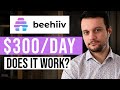 Beehiiv newsletter complete tutorial how to make money with a newsletter in 2024