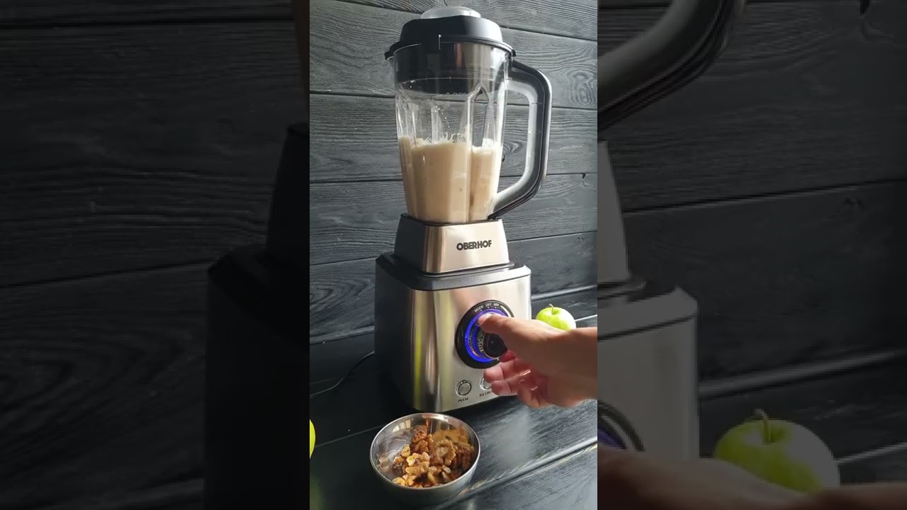 Овсяная каша с бананом в блендере Oberhof Wirbel E30