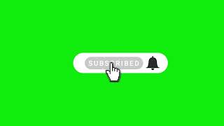 Subscribe button Bell icon and like button green screen meme template Guide