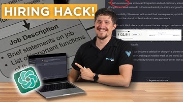 Want to Write Job Descriptions FAST? This ChatGPT Trick Works!