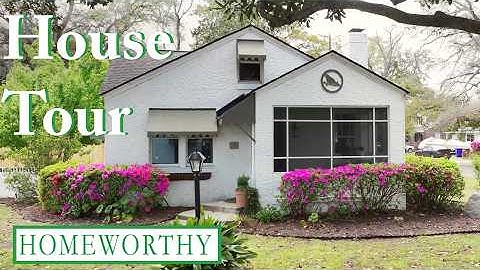 HOUSE TOUR | A Charming Charleston Bungalow Full of Beautiful Art